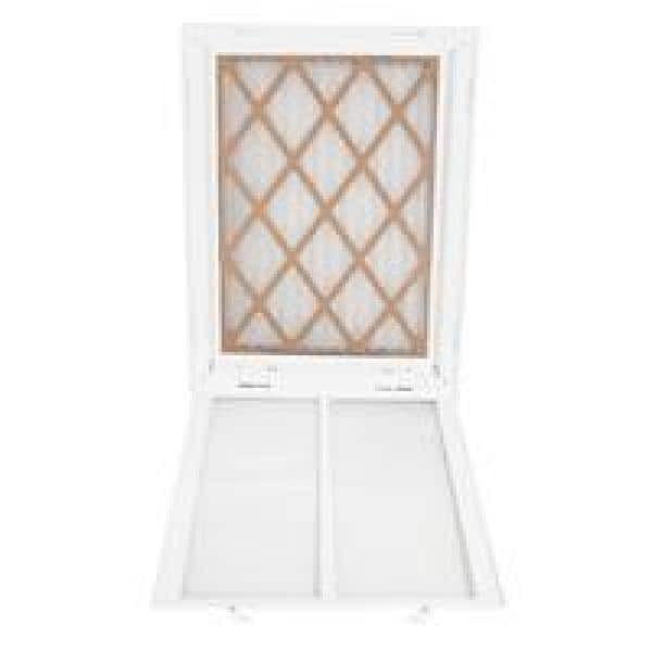14 in x 20 in Steel Return Air Filter Grille Vent Cover HVAC Register