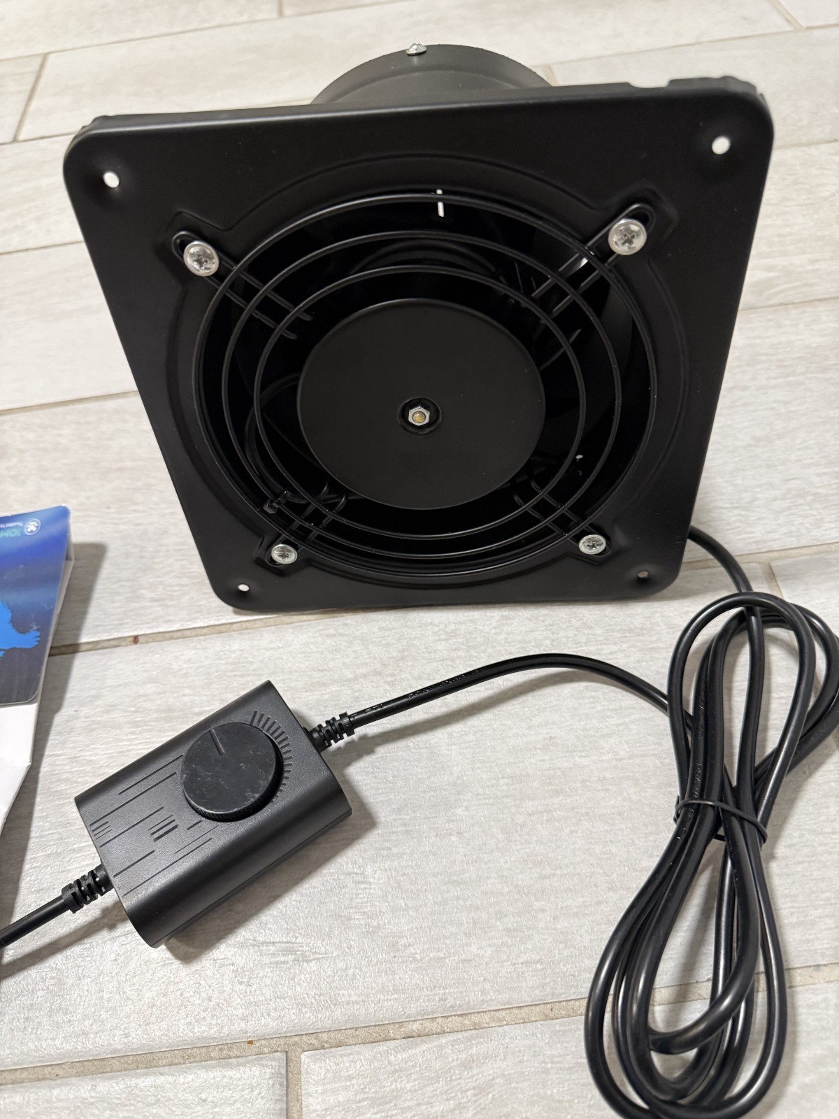 HG Power 6 Inch Exhaust Fan with Speed Controller