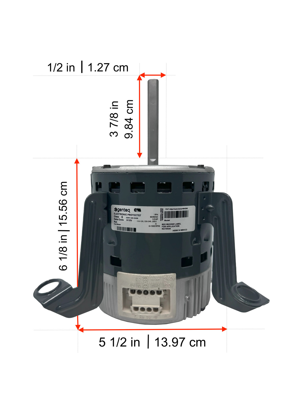 Carrier 58MV660004 Blower Motor ECM 2.5 1/2 HP