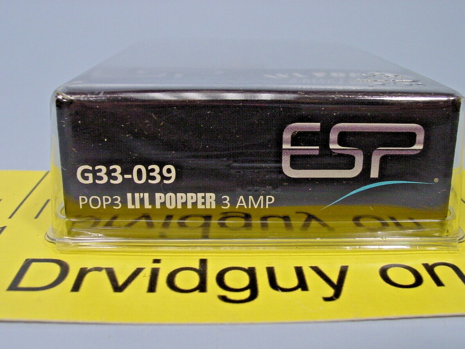 ESP G33-039 POP3 Li’L Popper Control Circuit Breaker; 3 Amp