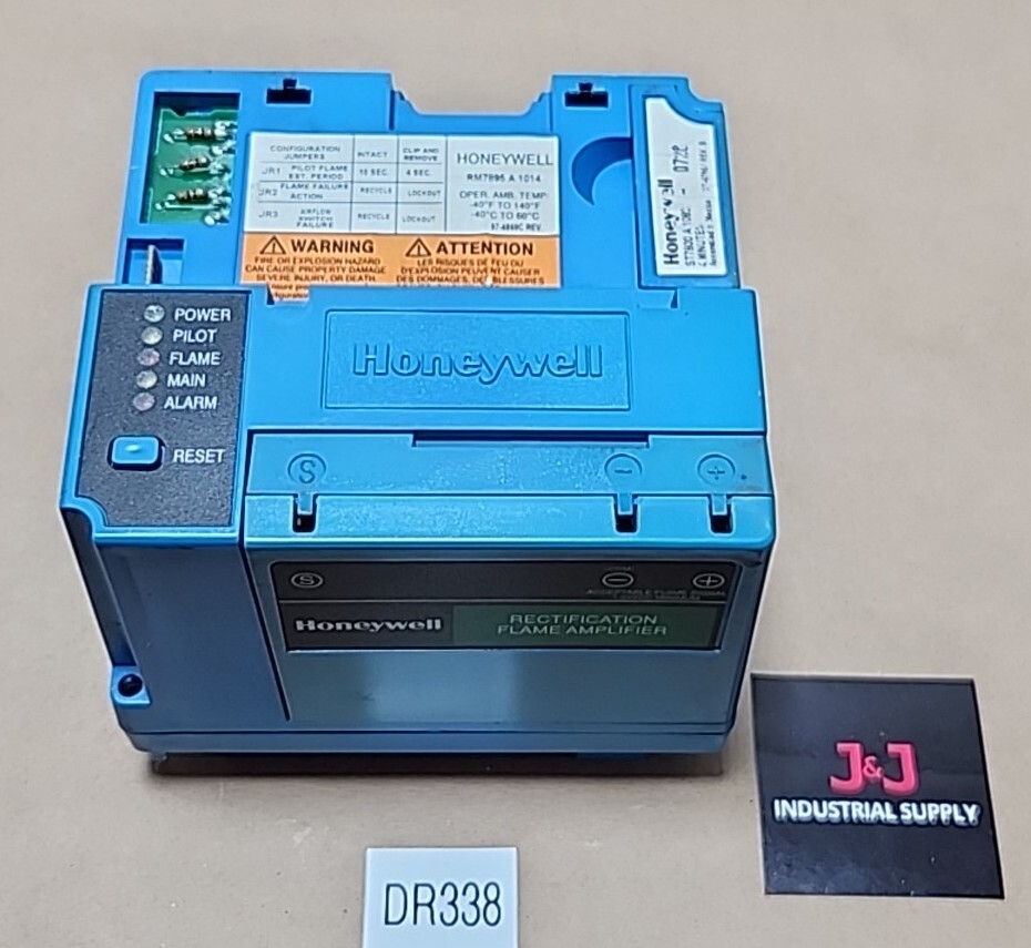 *PARTS/REPAIR* Honeywell RM7895A1014 Burner Control Auto Program Control Rev D