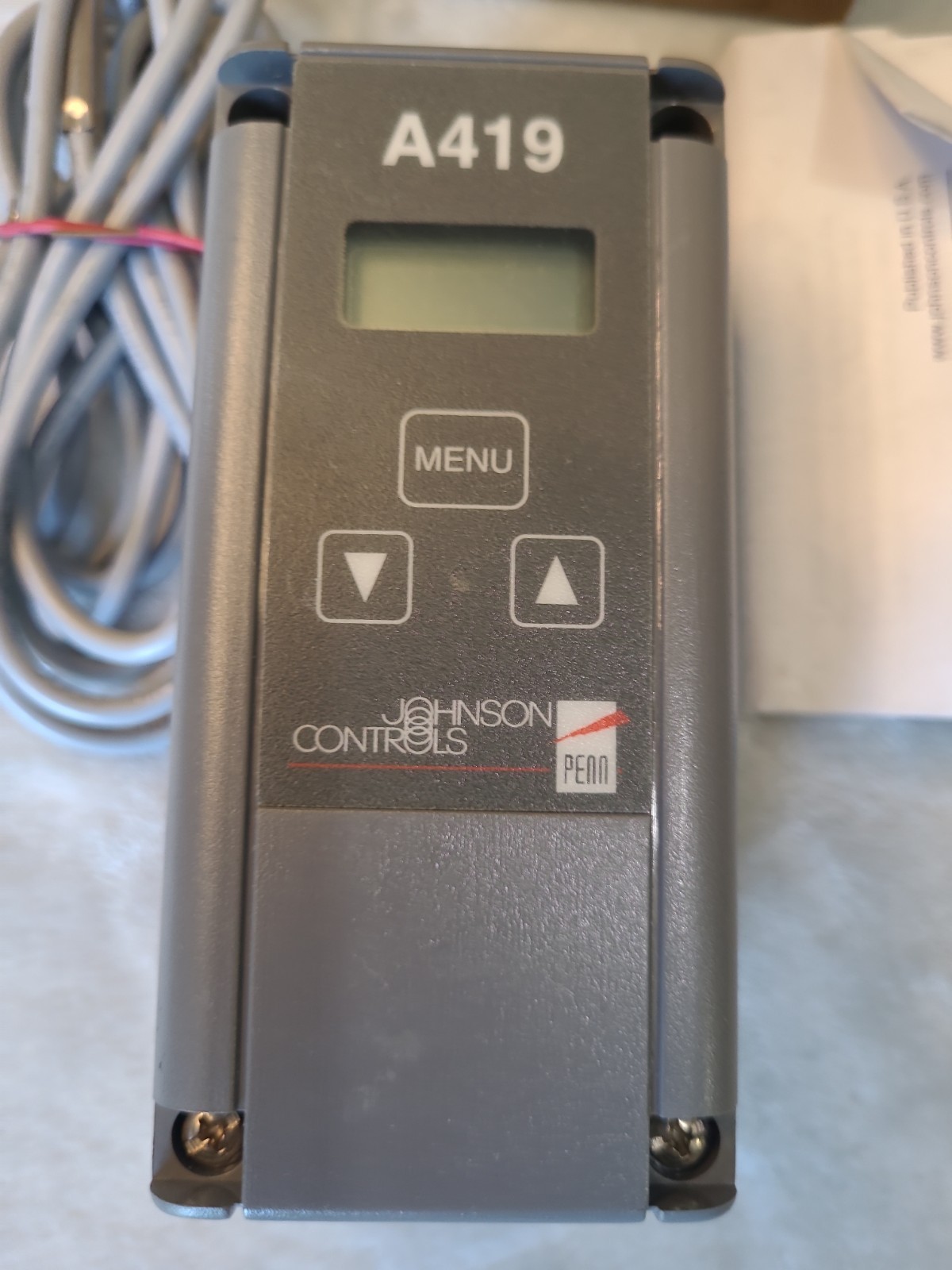 Johnson Controls A419ABC-1C Temp Controller 240 SEALED BOX