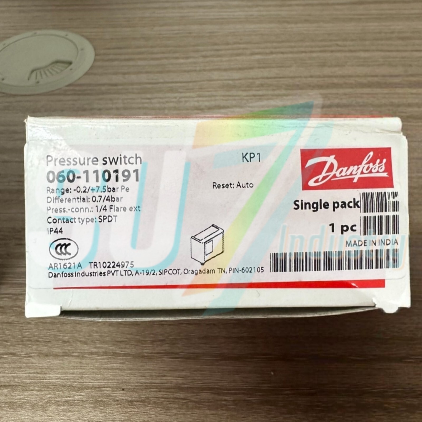 Danfoss KP1 060-110191 Pressure Switch# 1pcs New In Box