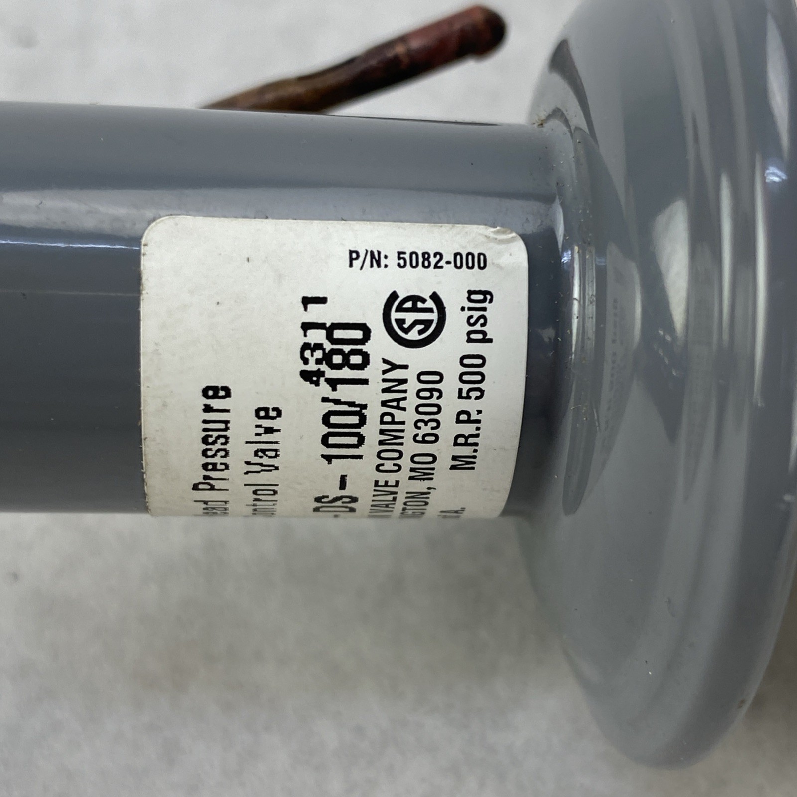 Sporlan LAC-4-DS-100/180 Head Pressure Control Valve 1/2 x 1/2 ODF Solder 903085