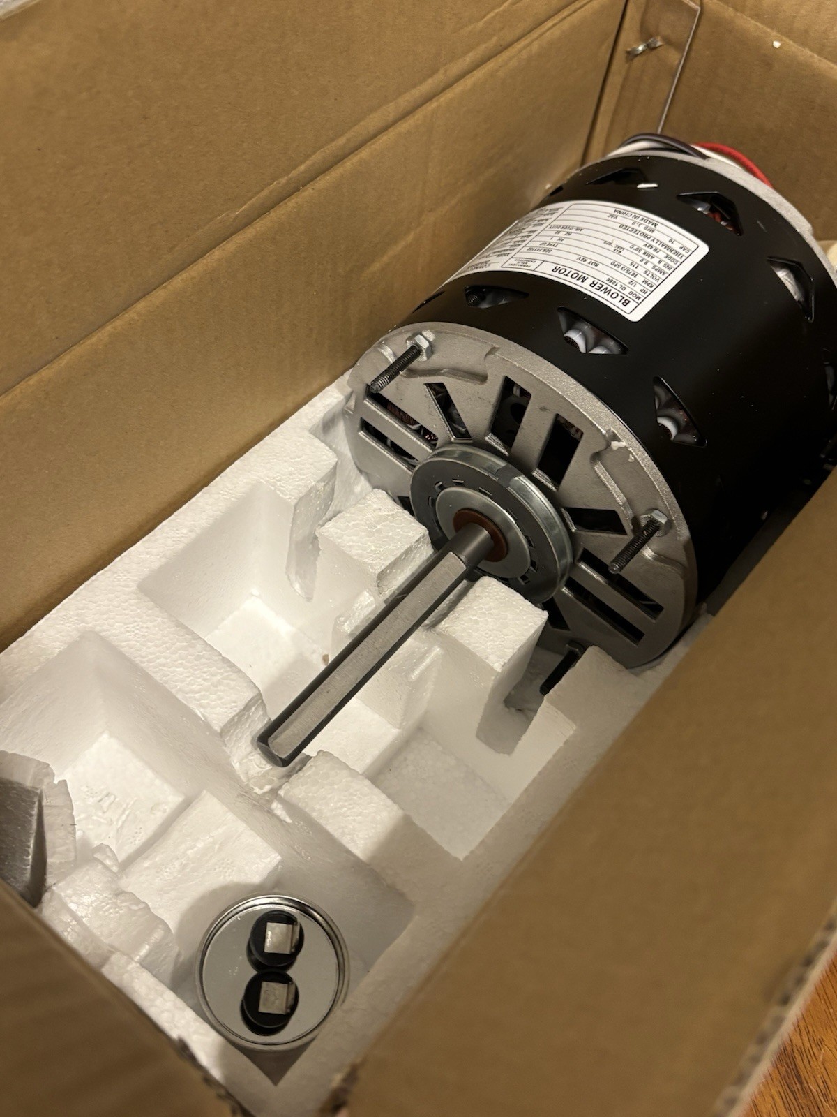 DL1056 Sleeve Bearing Direct Drive Blower Motor 1/2 HP, 1075 RPM, 3 Speed, 115 V