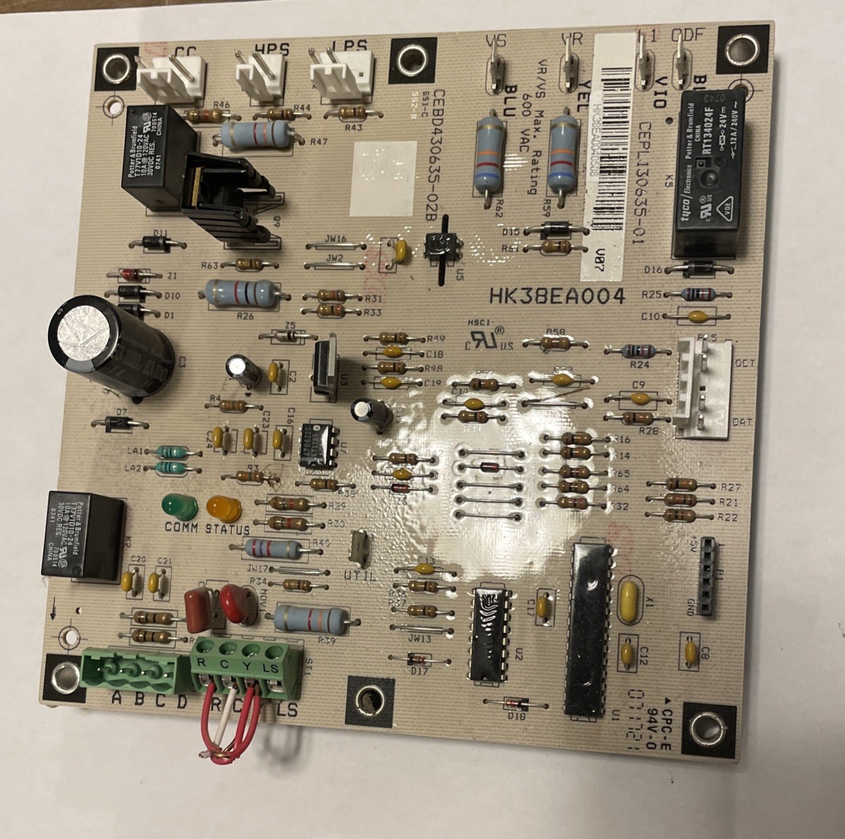 HK38EA004 Carrier Bryant Payne Defrost Control heatpump TESTED /WORKING