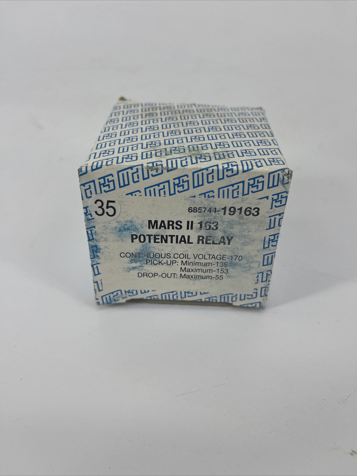 NEW OEM Mars II 163 19163 Potential Relay 170V