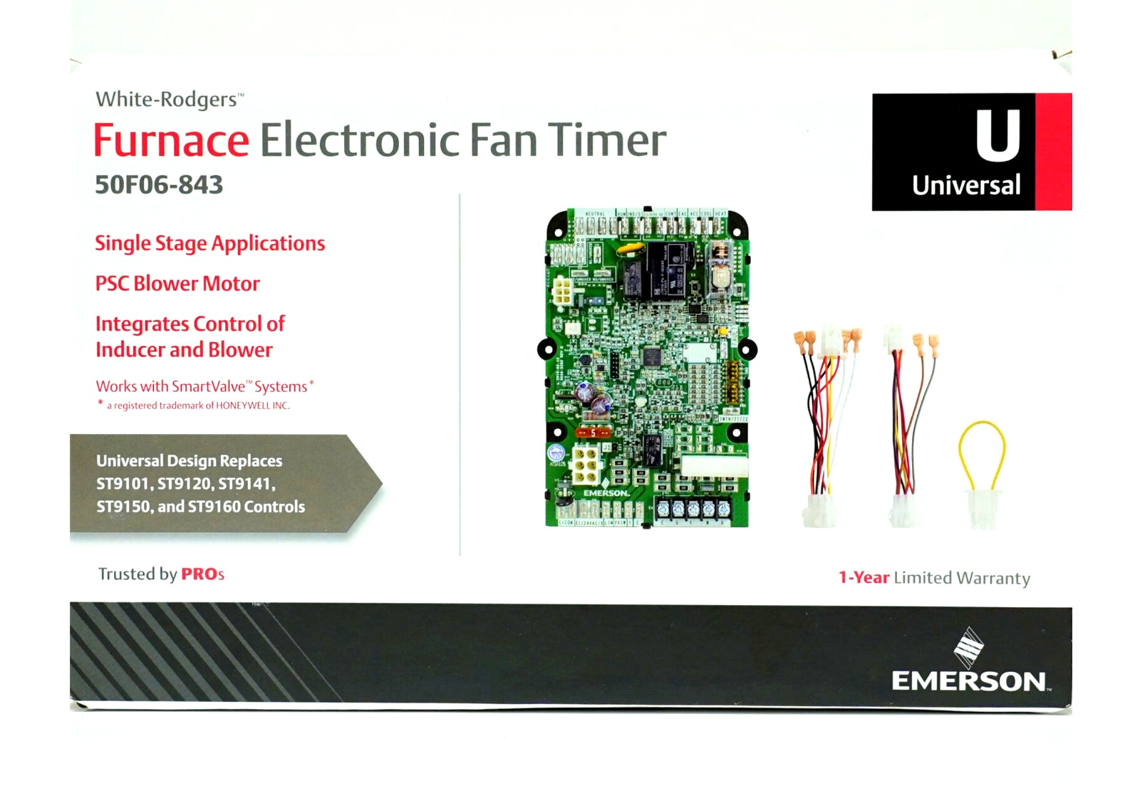 NEW ST9120G 2024 Upgrade Kit White-Rodgers Furnace Board Honeywell