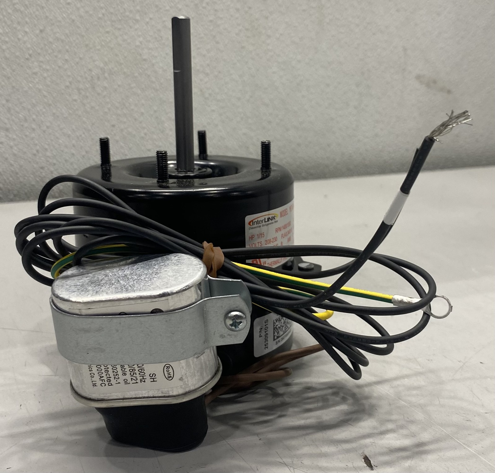 Heatcraft Condenser Fan Motor 208-230V, 50/60HZ 25309101S