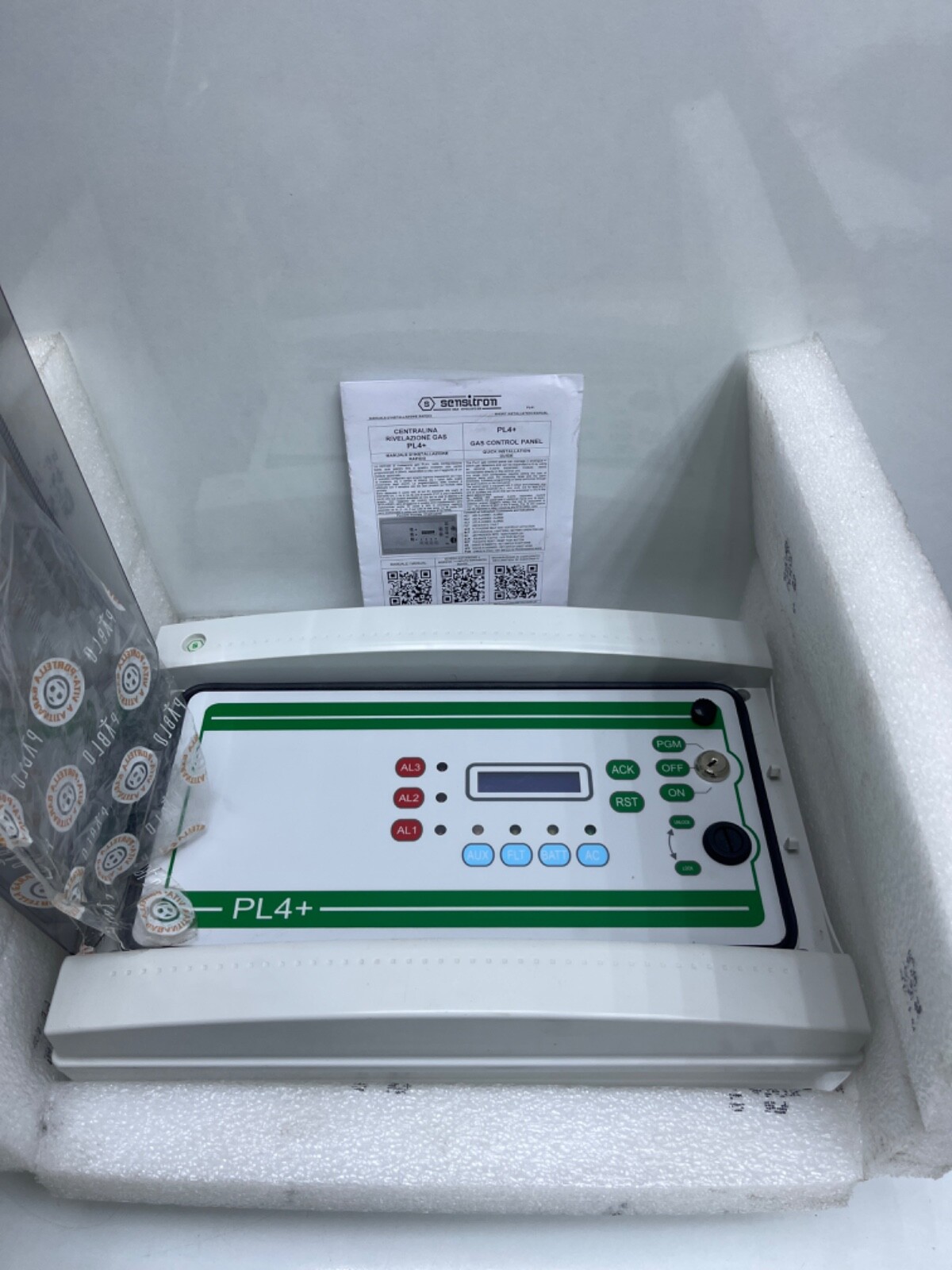 Sensitron stpl4+ gas control panel IP65