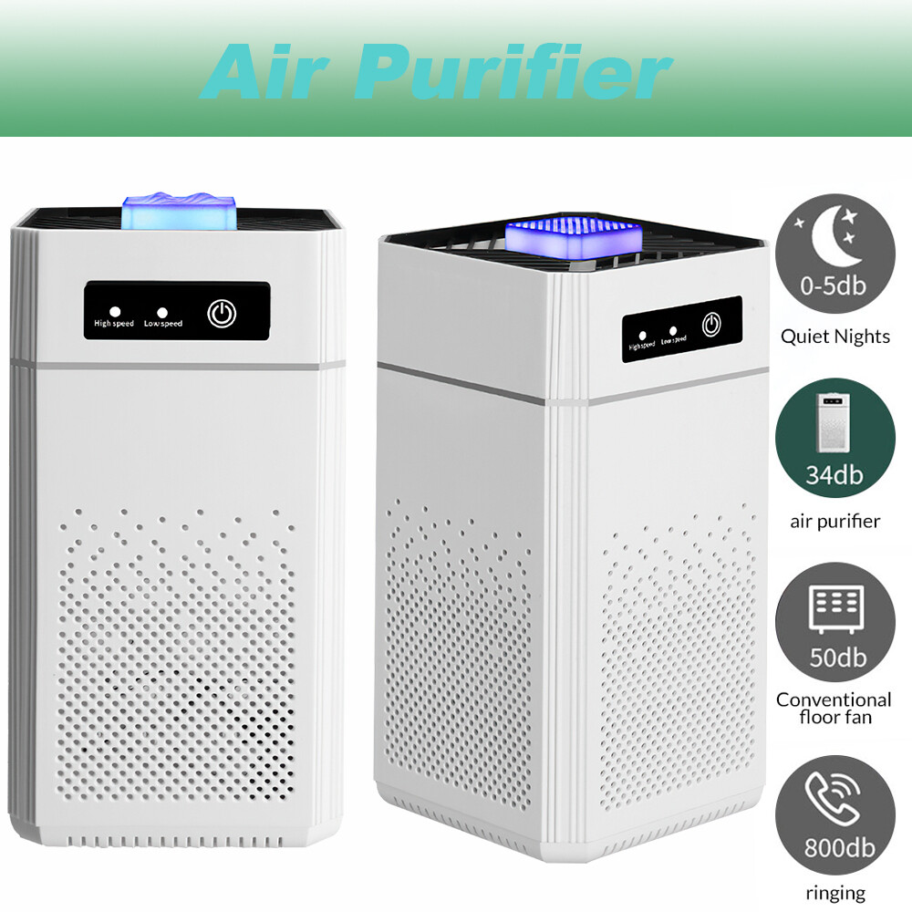 Home True HEPA Air Purifier Large Room Air Cleaner For Room with Filter Element