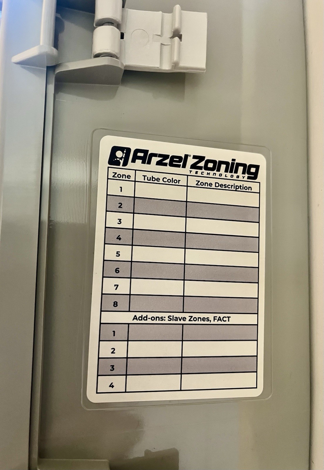 Arzel PAN-HPP04Control Panel HeatPumPro 4 Zone ( READ )