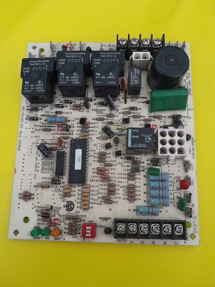Rheem Spark Ignition Furnace Control Board 62-24140-04 Model 1028-928A For PARTS