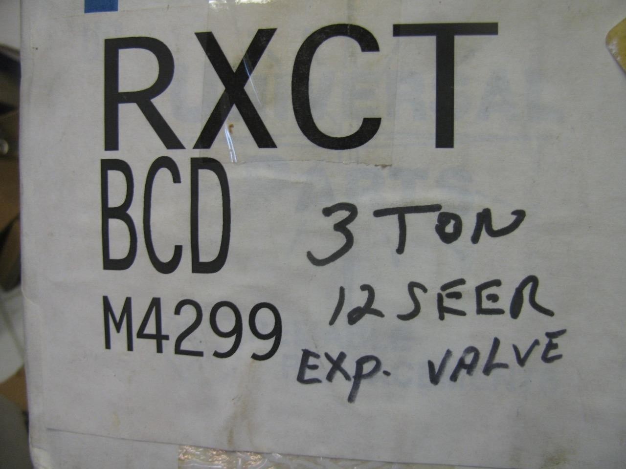 Universal Parts RXCT-BCD Thermal Expansion Valve TXV Kit 12 Seer 3 Ton