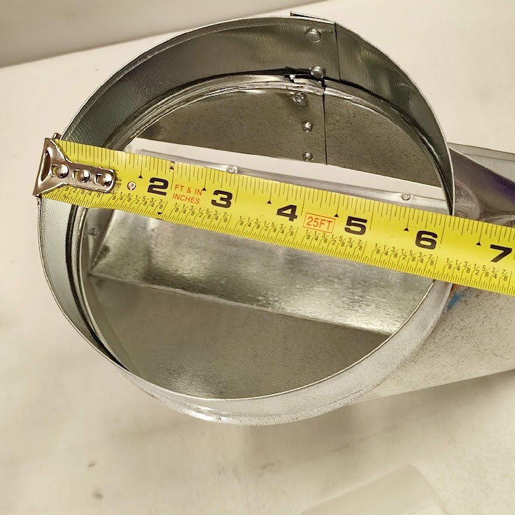 Master Flow Stack Boot 10 in. x 3-1/4 in. to 6 in. 90 Degree Galvanized Steel