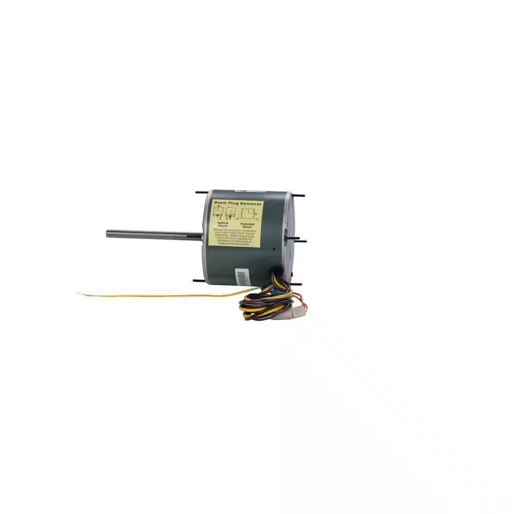 1/3HP 1075 RPM Condenser Fan Motor 208-Volt – 230-Volt – 60Hz