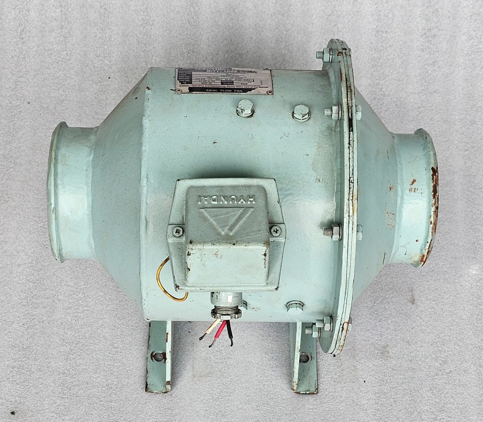 Daeyang Electric Co. X8L5/Z1.0/300 0.2 KW 60 HZ 440V ISOLATING CABIN FAN