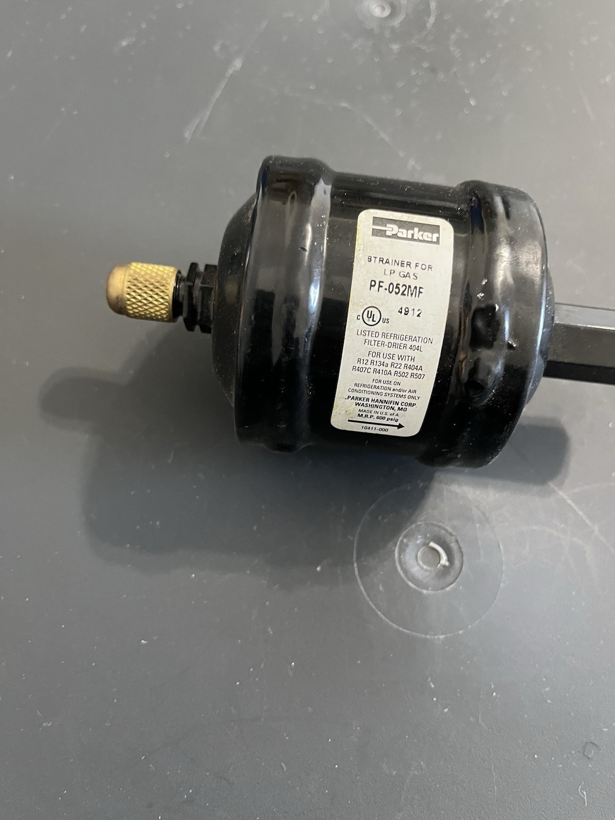 Parker 1/4 x 1/4 in. Liquid Line Filter Drier PF-052MF