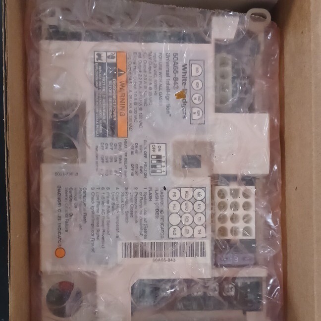 White-Rodgers 50A55-843 Integrated Furnace Control Board 24V 25A