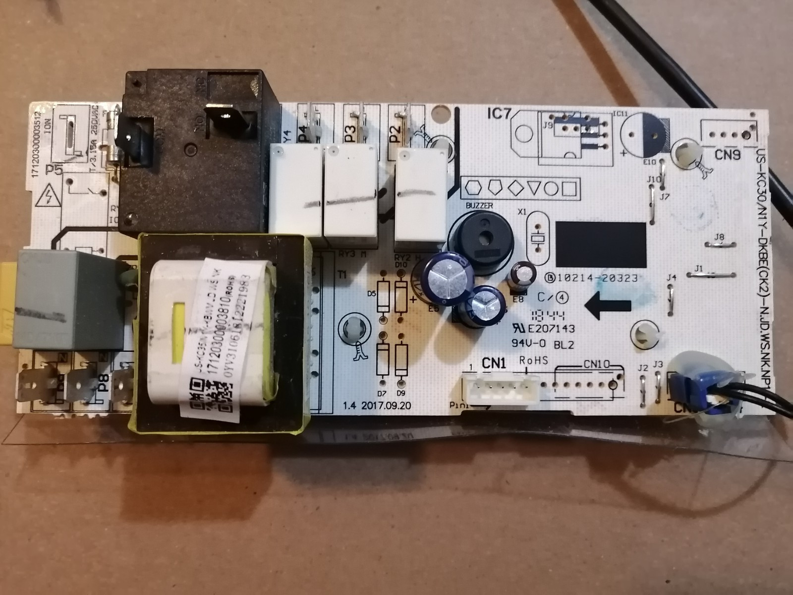Toshiba Midea Air Conditioner Main Control Board 17120300003810