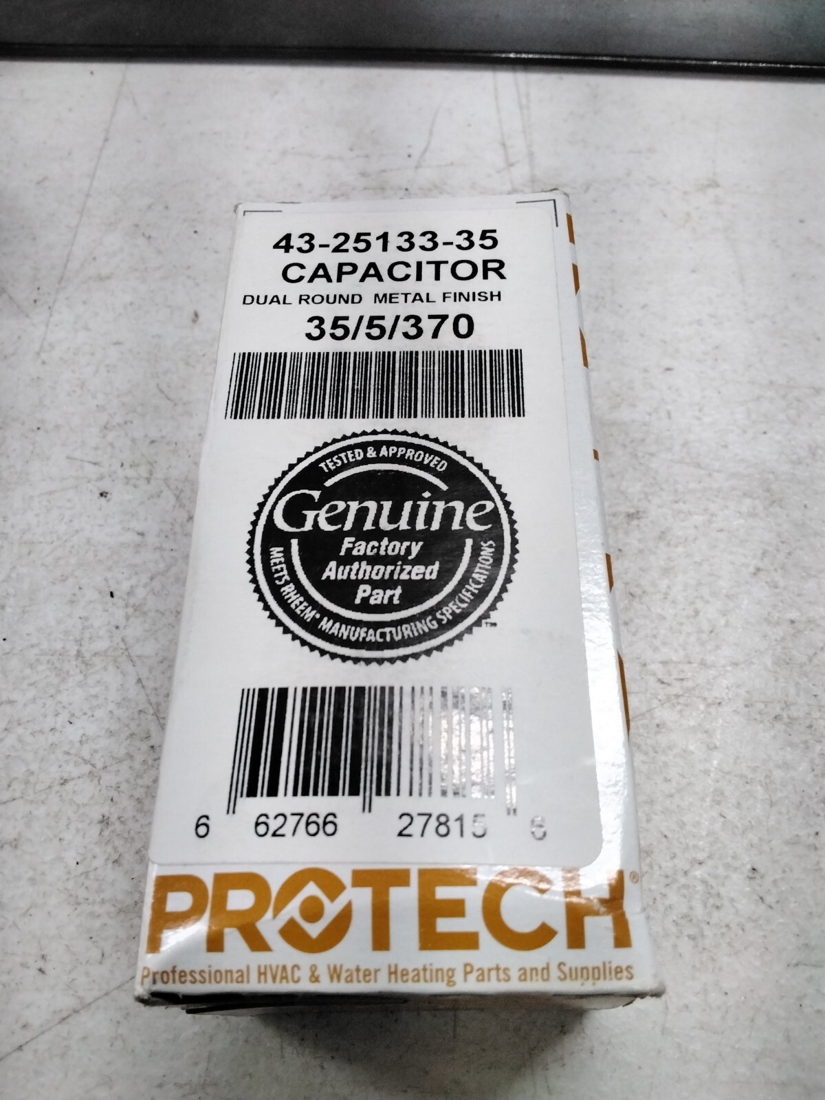 Intertherm Nordyne Capacitor 35/5 Uf Mfd 370 Part# 43-25133-35