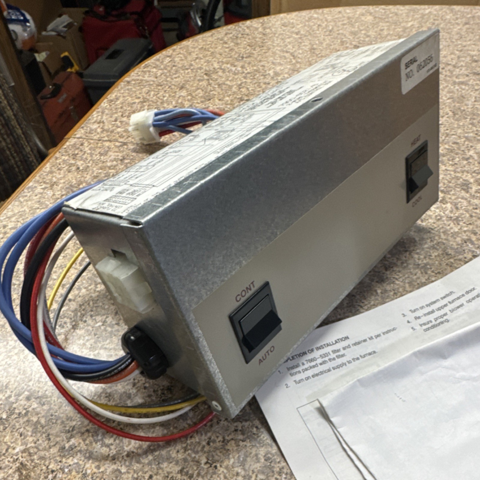 Evcon Industries 7900-6021/B A/C Control Box 2-Wire 115VAC Metal