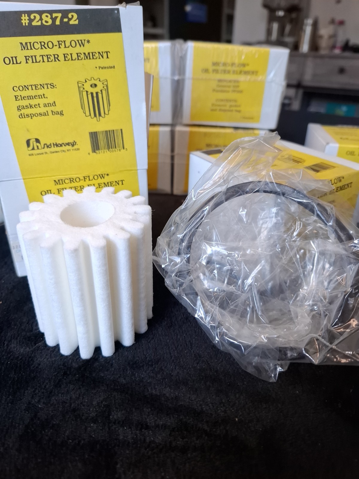 New Sid HarveyS 287-2 Micro Flow Oil Filter Element”Mitco” Replaces 92p, PF200