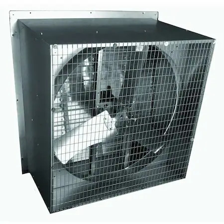 Dayton 44Yu17 Agr Exhfn, 36In Bl, Galv Steel, 115/230V