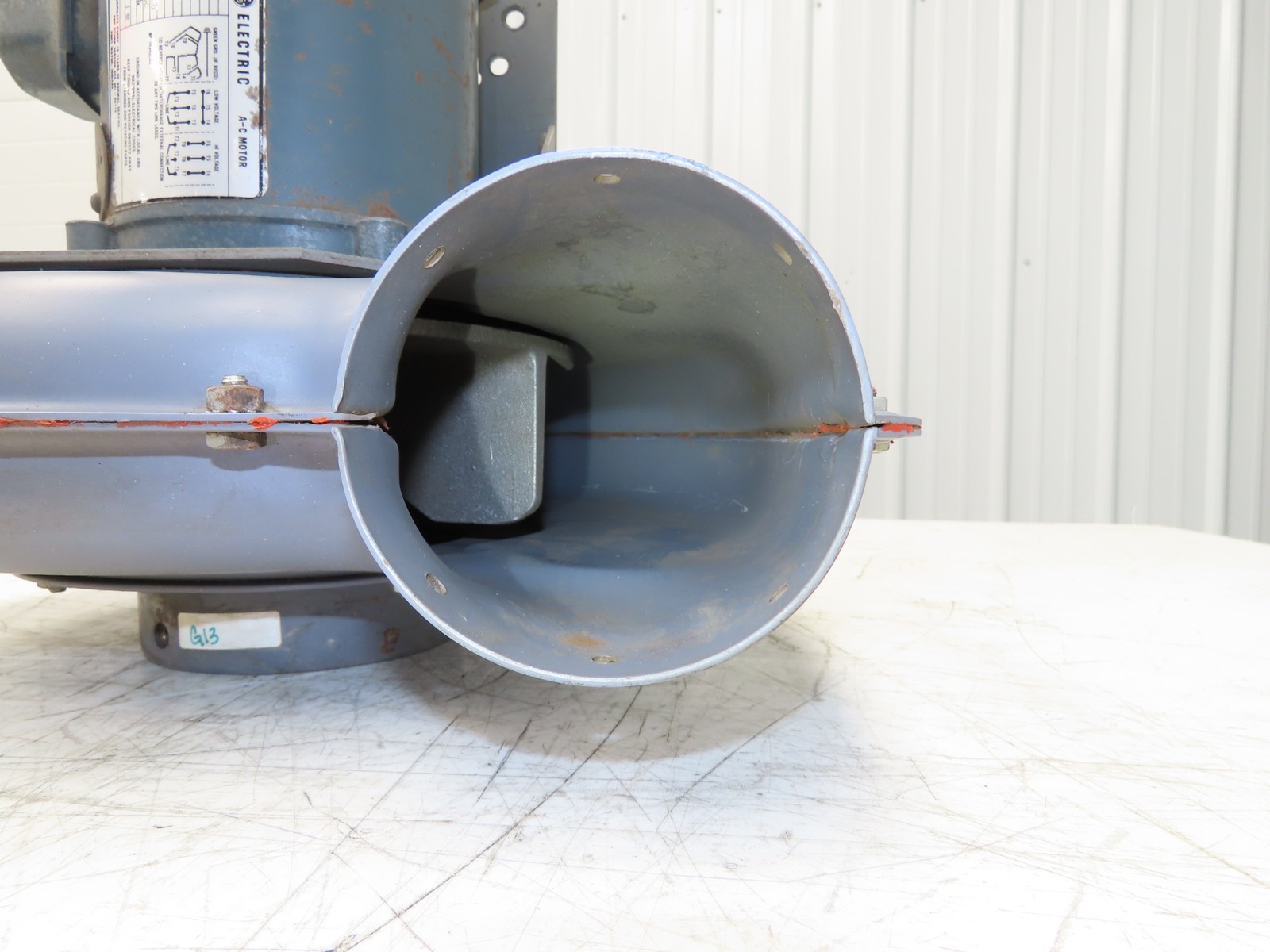 9″ Centrifugal Fan Blower .33Hp 3450rpm 230/460V 3Ph 5″x 4″ Inlet/Outlet