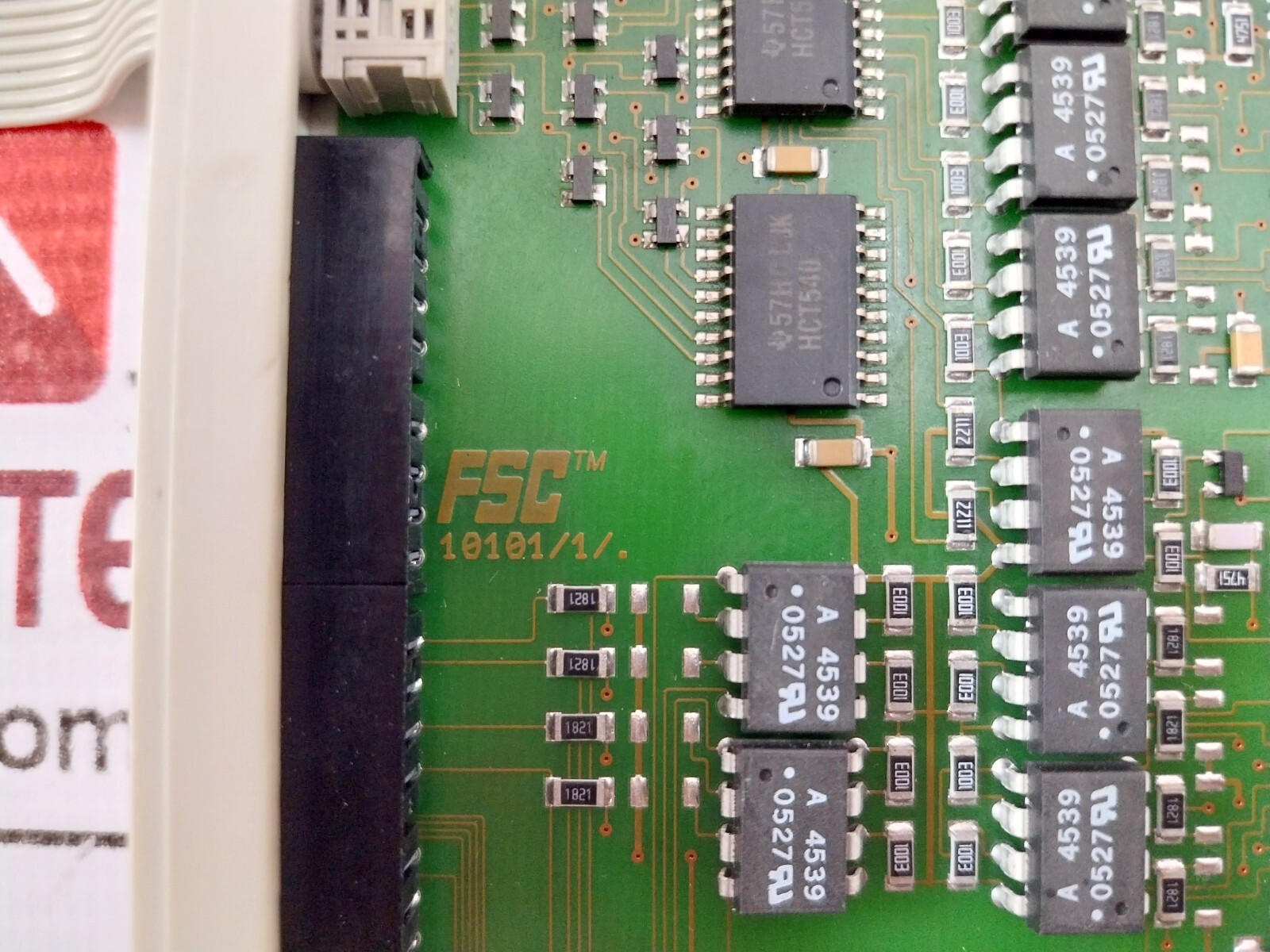 Honeywell 10101/1/1 16 Channel Printed Circuit Board Module 5VDC 8mA 94V-0