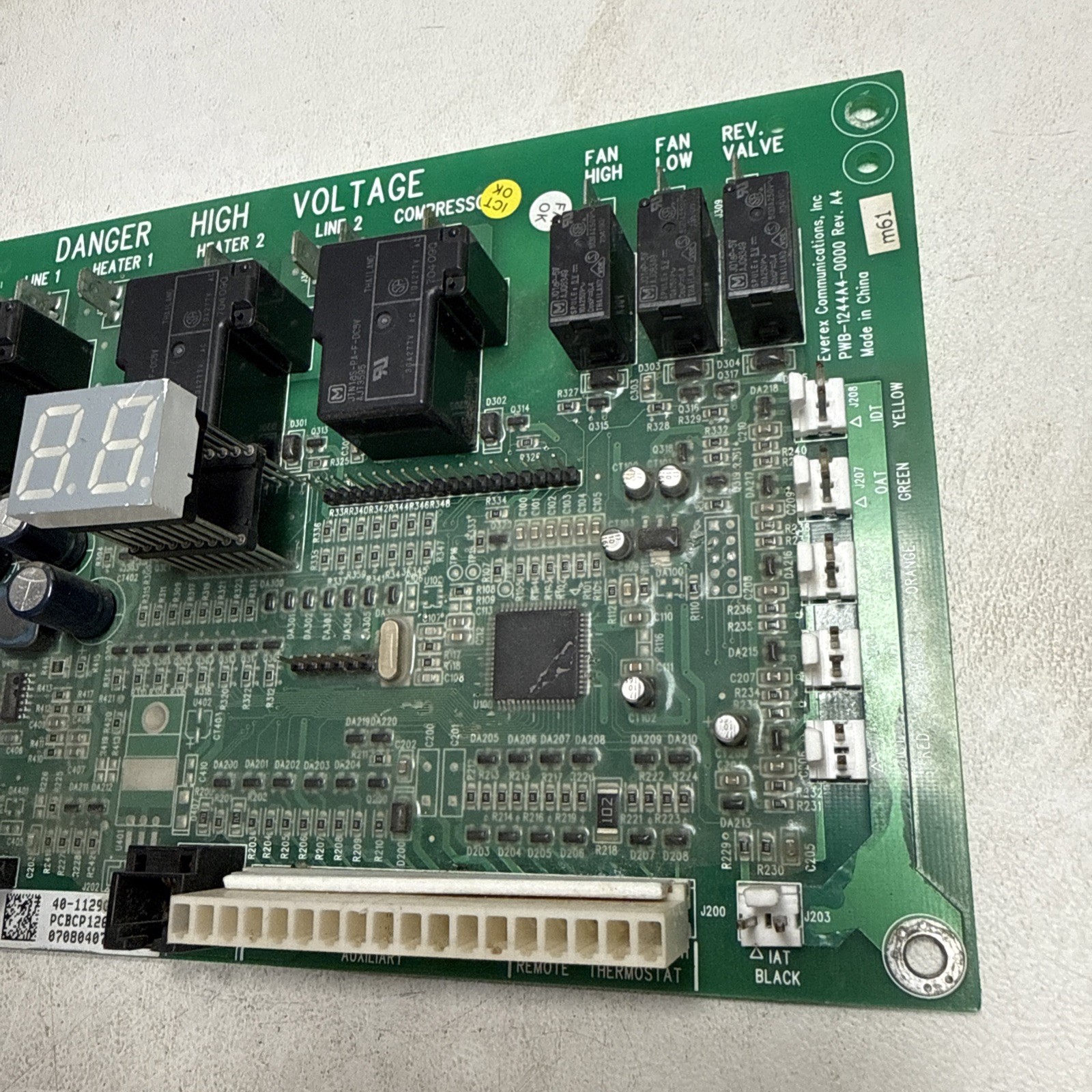 Amana PWB-1244A4-0000 40-1129Q-A17 PCB Control Board with Display PCBCP126