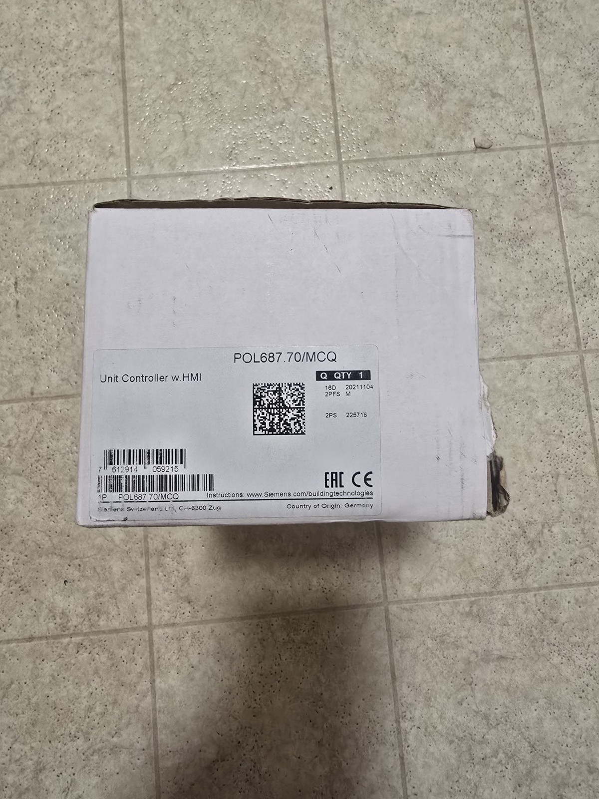 Daikin Microtech III Siemens Unit Controller with HMI 193407301. FREE SHIPPING