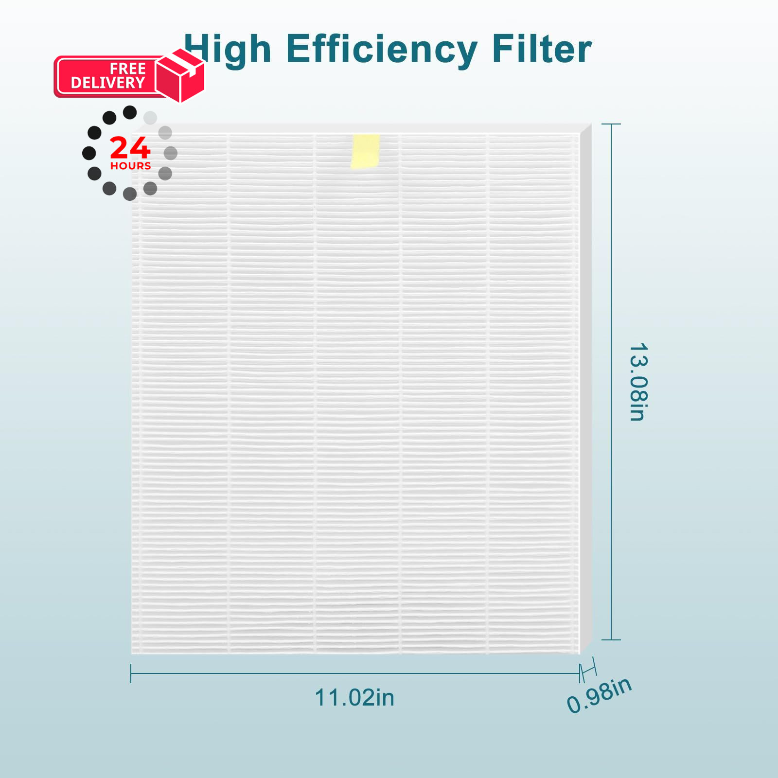 4-Pack Replacement Filter S for Winix C545 Air Purifier, 4 Filters, White