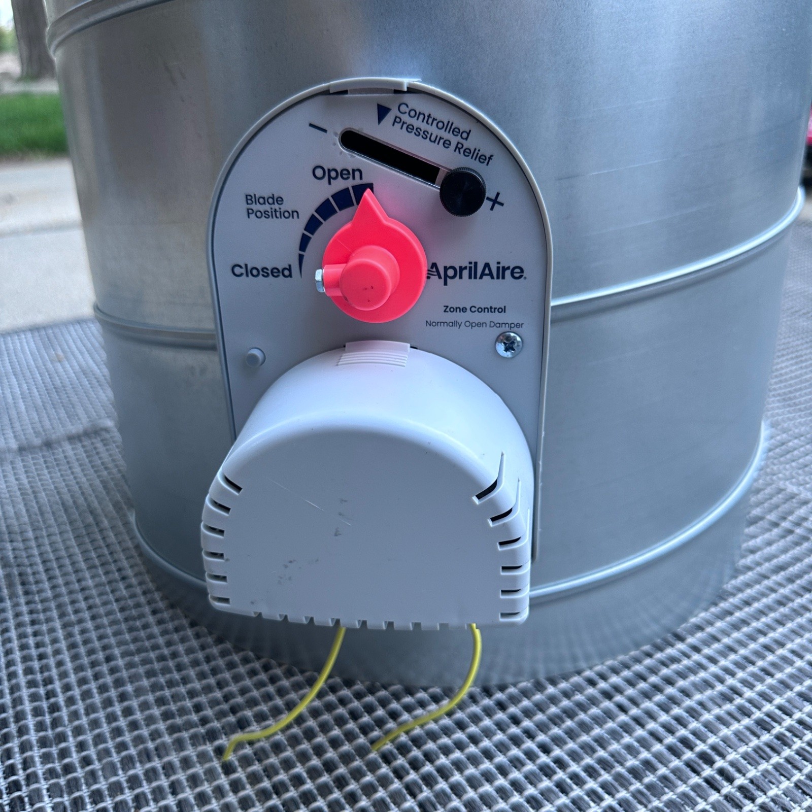 AprilAire 6614 14″ Motorized Round Damper FOR HVAC Zoning System
