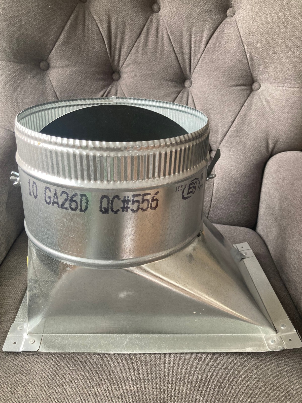Zone control Damper 10”, manual, 14×8