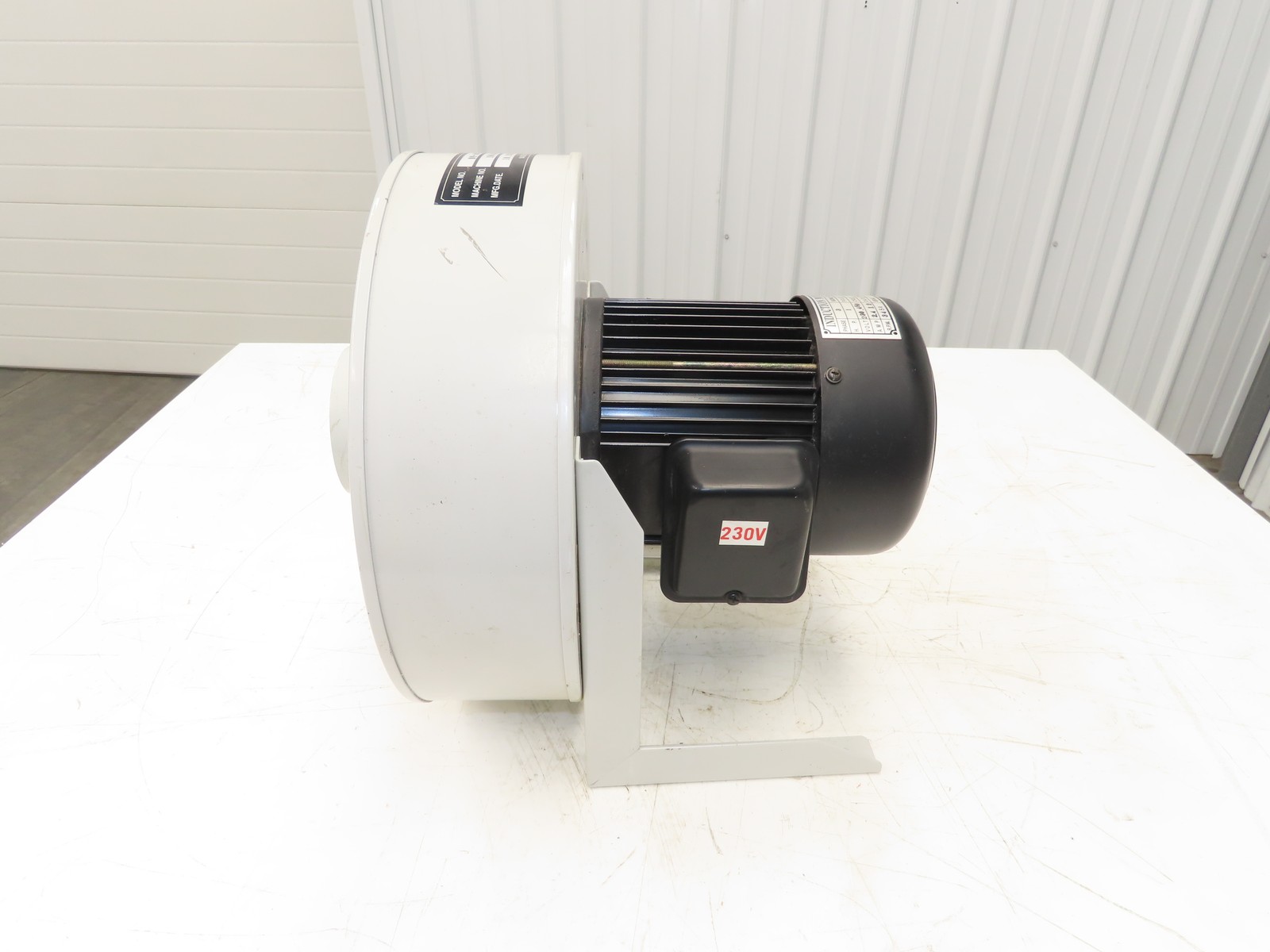 DM-400 10″ Centrifugal Fan Blower 1Hp 3450rpm 230/460V 3Ph 4″x 4″ Inlet/Outlet