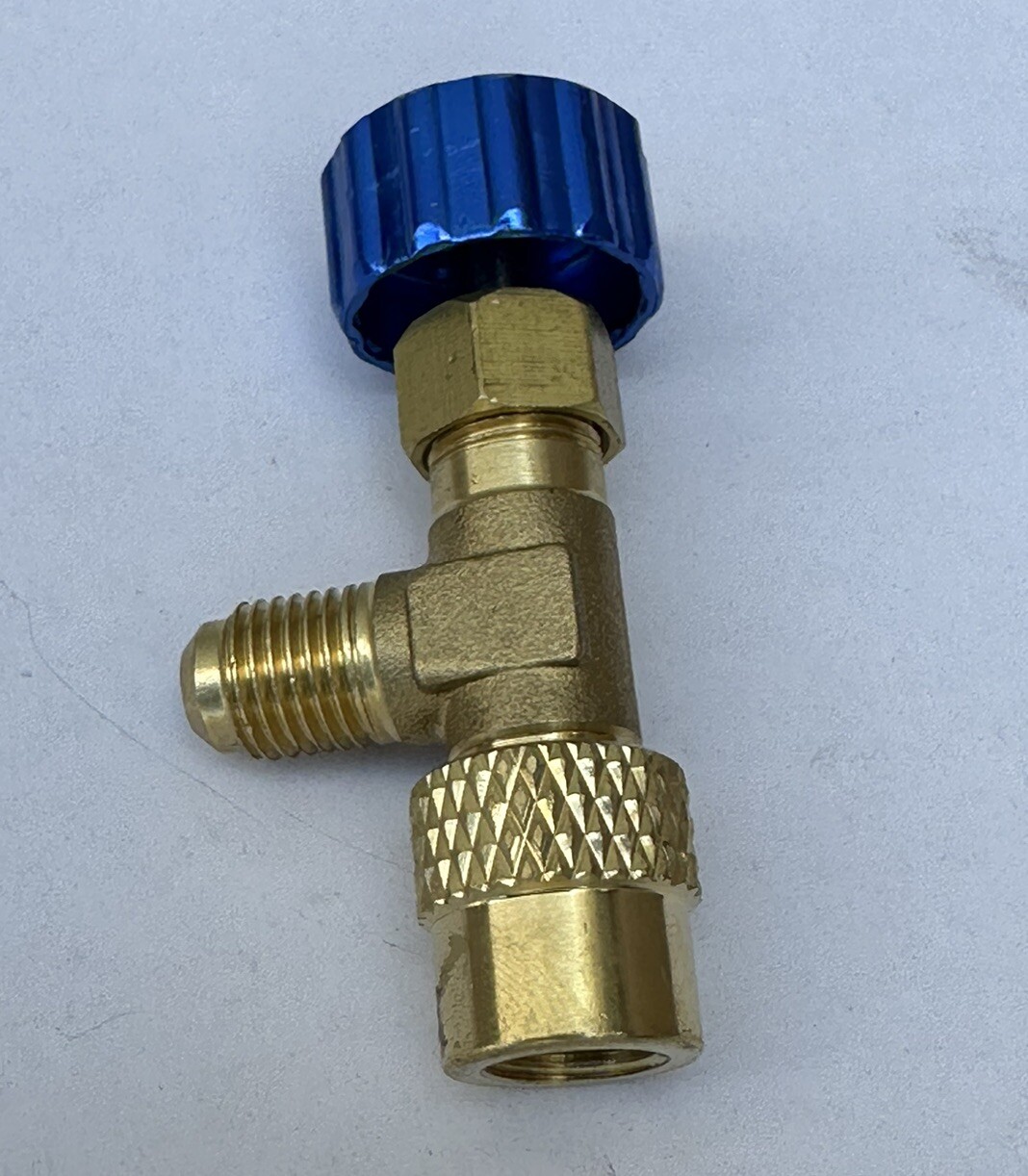 Refrigerant HVAC 1/4″ Charging Refilling Safety Valve Adapter For Mini Split AC
