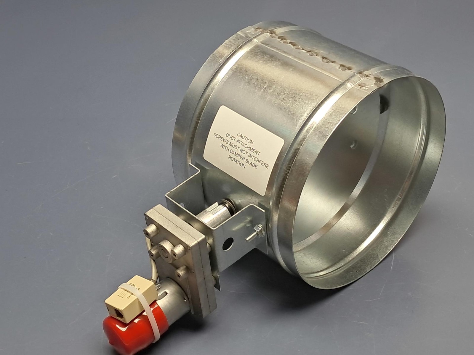 Ruskin – ZPD25 – 8″ Zone Pulse Fire Damper True Round w/Cable – NEW