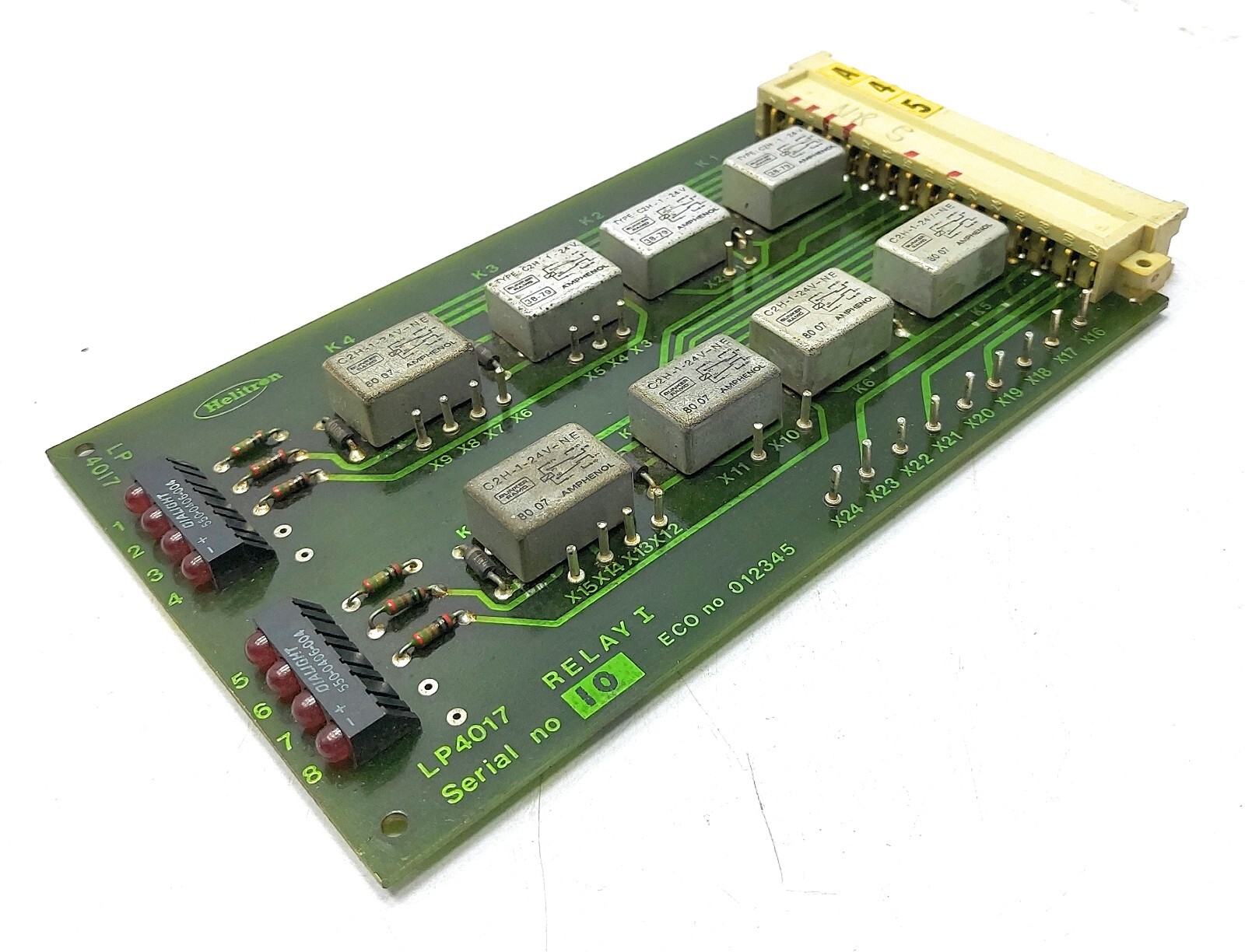 Helitron LP4017 Relay I 4017 Circuit Board