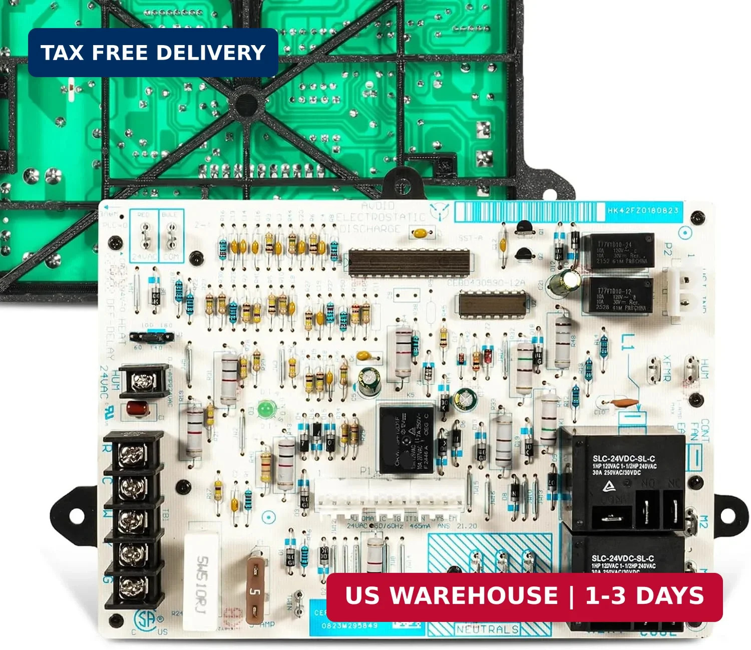 Upgrade HK42FZ018 OEM Furnace Control Board 1172550 Fits for Carrier Bryant Payn