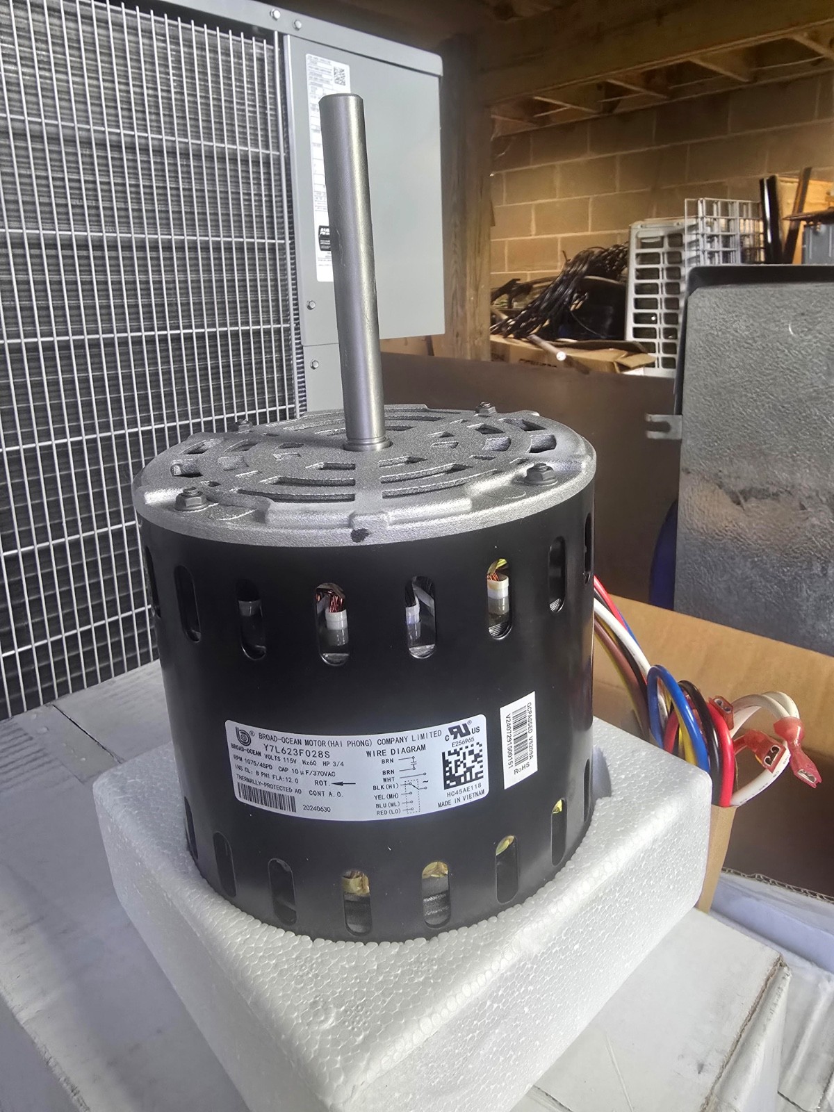 Carrier HC45AE118 Blower Motor