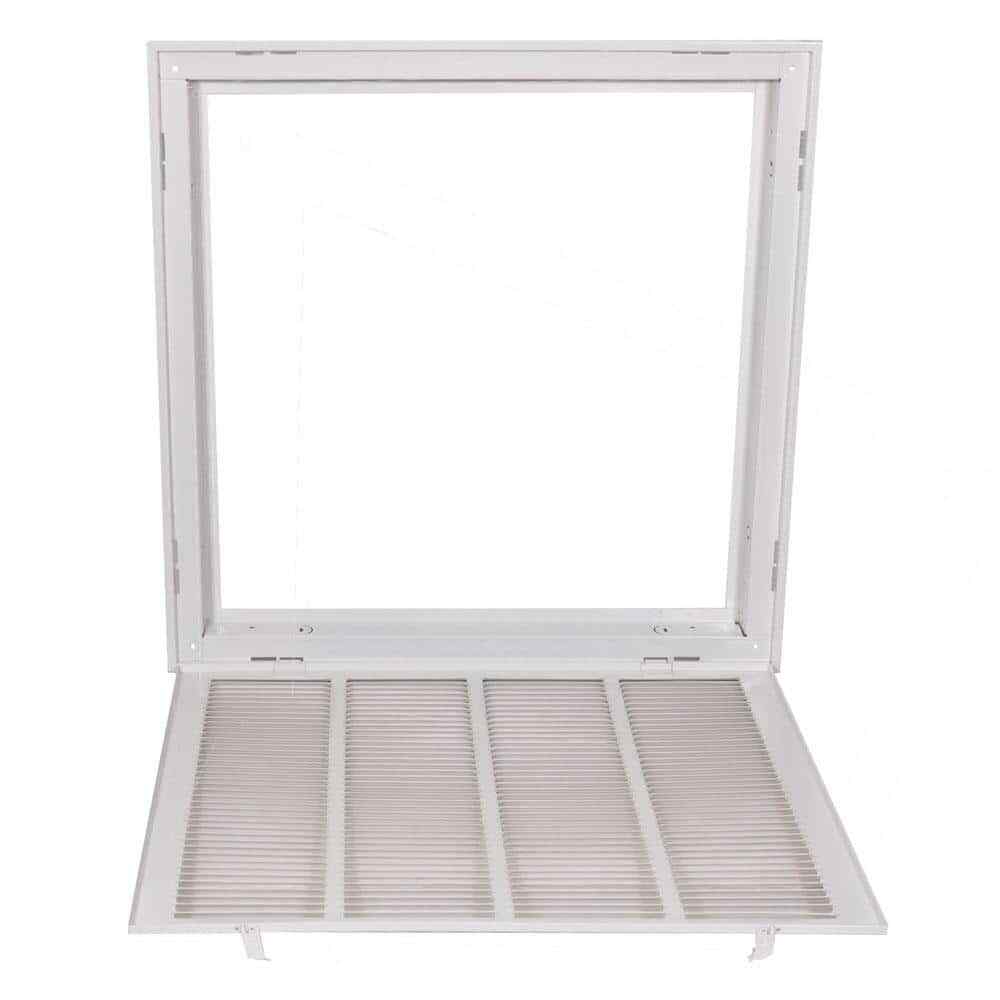 20 in. x 20 in. Steel Return Filter Grille Heavy-Duty Steel For Wall or Ceiling
