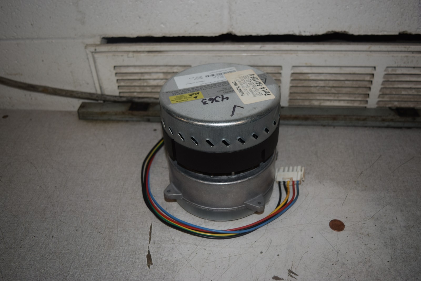 Fumex Inc. FA110F-V Blower Motor