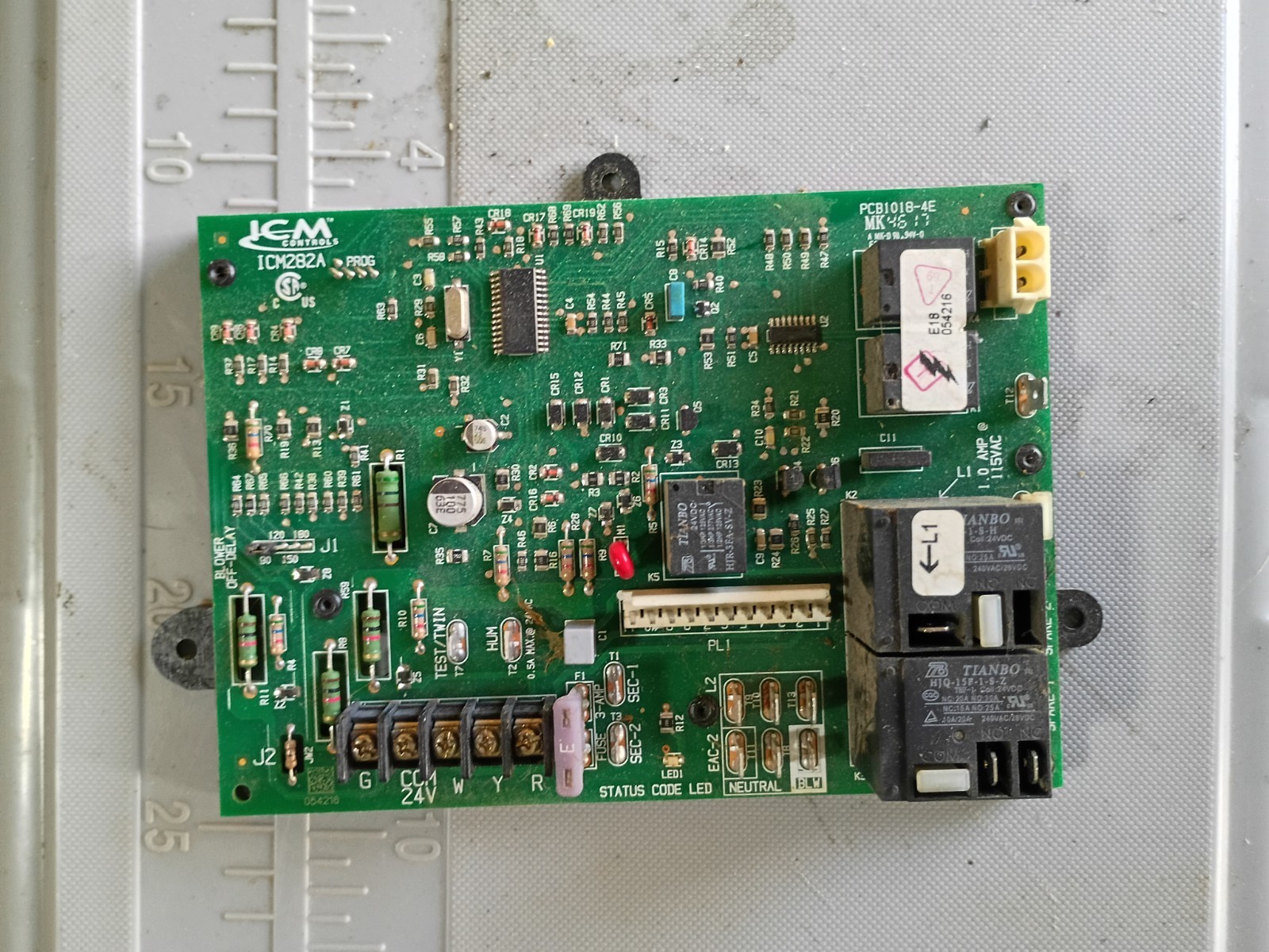 ICM Furnace Control Board – Green (ICM282A)