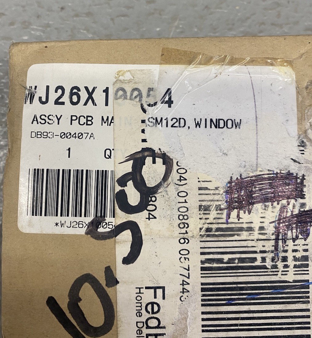 GE air conditioner control board – main pcb WJ26X10054