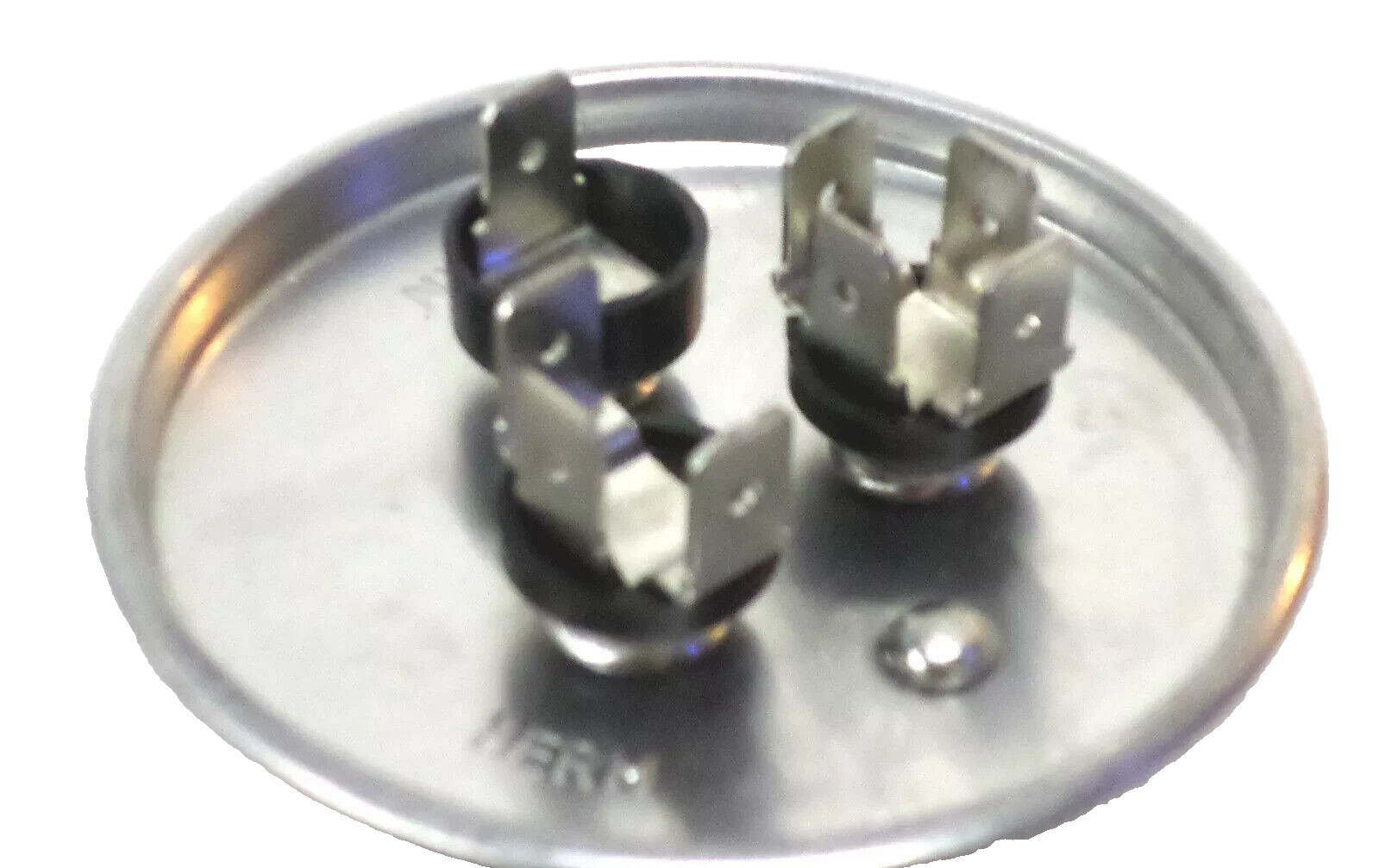 TitanPro TRCFD4075 HVAC Round Motor Run Capacitor 40+7.5 MFD, 440/370Vac