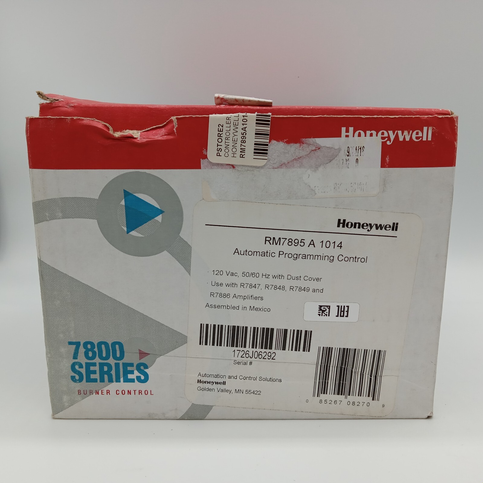 Honeywell RM7895A-1014 Burner Control