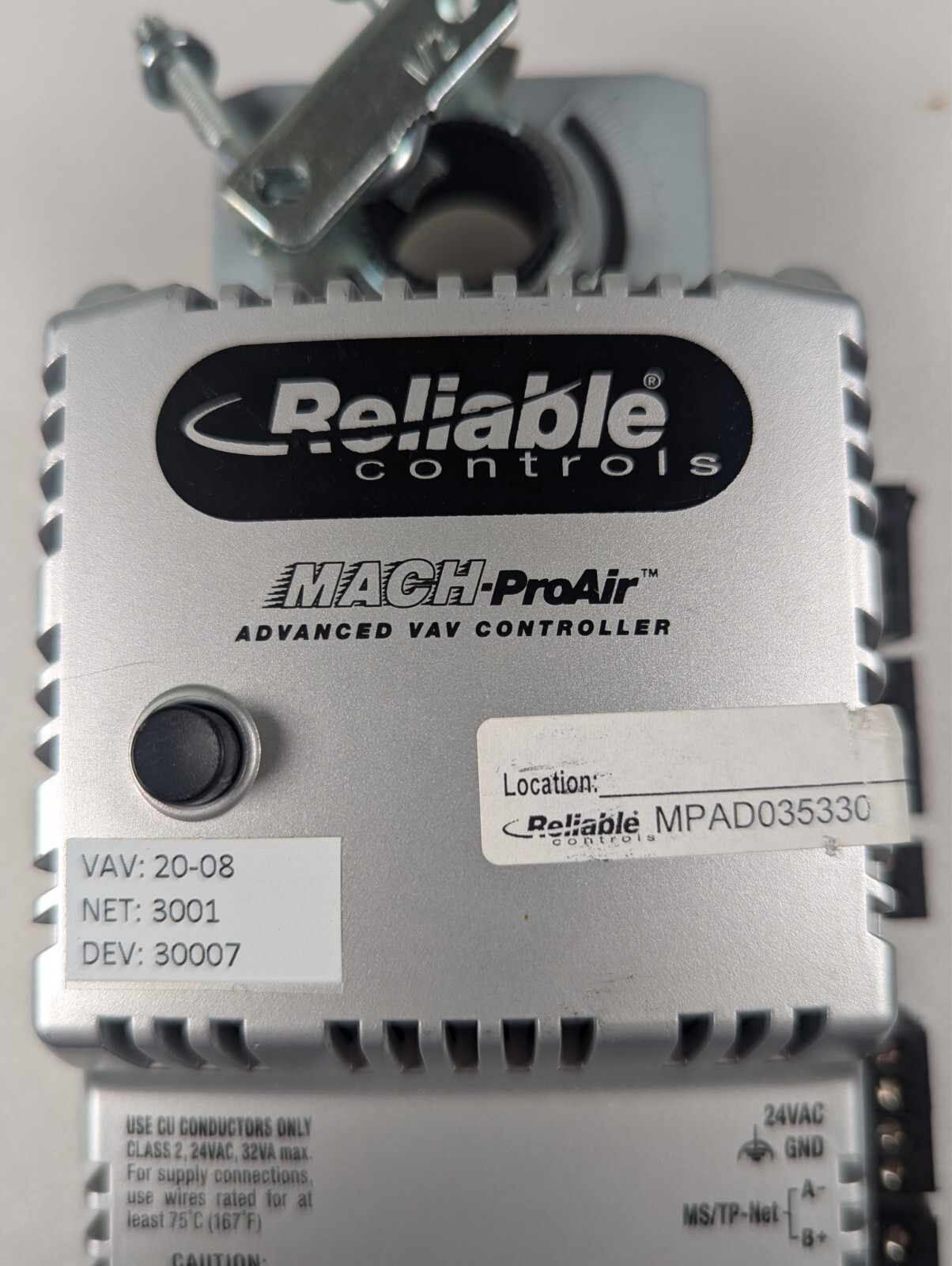 RELIABLE CONTROLS Mach Pro Air MPA33