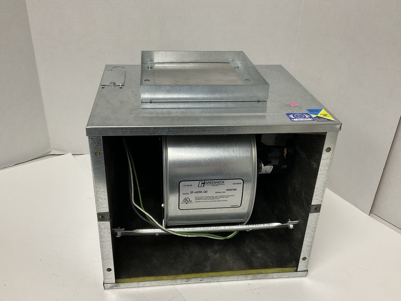 Greenheck SP-A250-QD Industrial Ceiling Exhaust Fan 05133760
