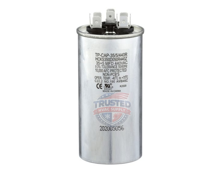 35+5 capacitor 440V Heavy-Duty Replacement for HVAC Systems TradePro Quality NEW